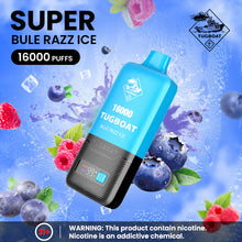 Load image into Gallery viewer, Tugboat 16000 (50mg) Puff Disposable Pod