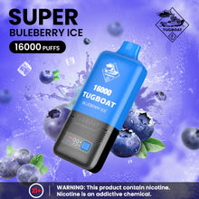 Load image into Gallery viewer, Tugboat 16000 (50mg) Puff Disposable Pod