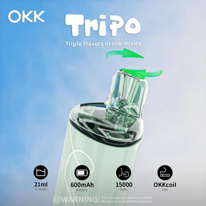 Okk - Trippo 20000 Puffs, 35Mg