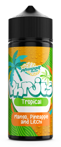 Phoggit LONGFILL - Phruits: Mango, Pineapple & Litchi, 120ml