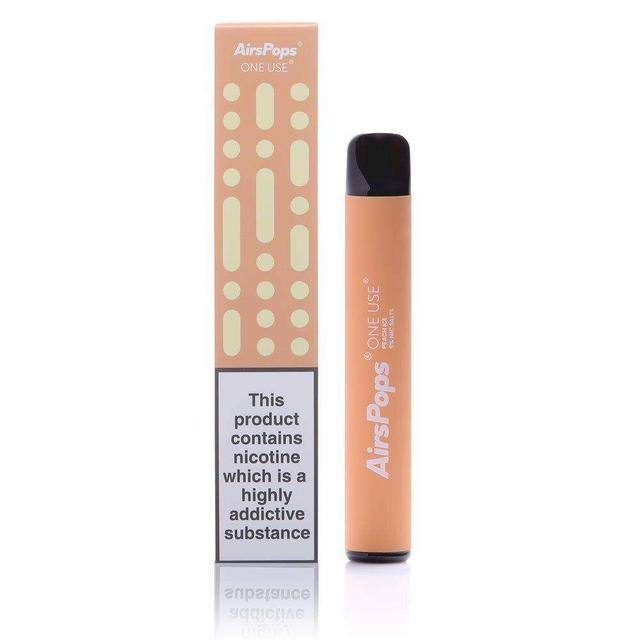Airscream - Airpops One Use Disposable Peach Ice