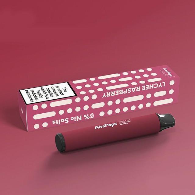 Airscream - Airpops One Use Disposable Lychee Raspberry