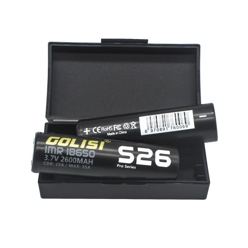 Golisi - S26 18650 Battery (2Pack)